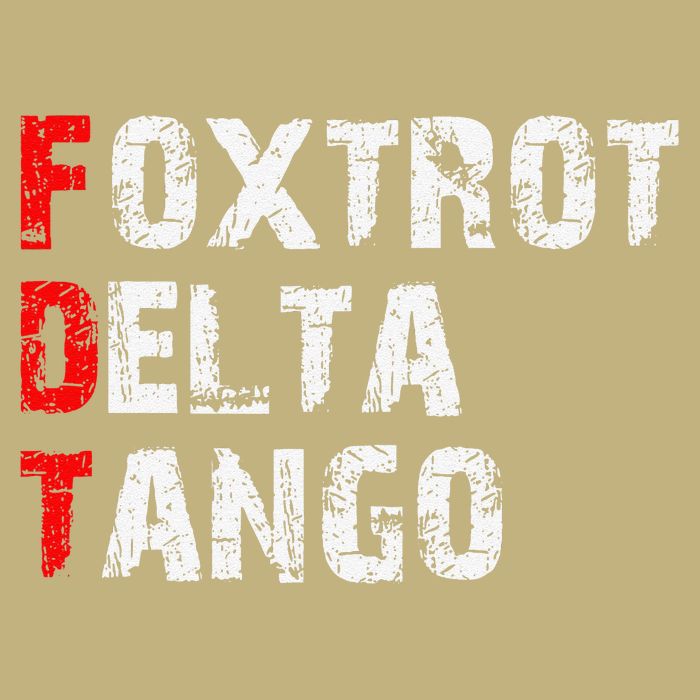 Foxtrots Delta Tangos Funny Foxtrots Delta Tangos Gift Mousepad