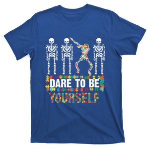 Funny Dare To Be Yourself Cute Autistic Gift Funny Gift T-Shirt