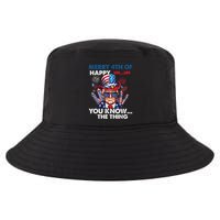 Funny Donald Trump Merry 4th Of You Know The Thing 4th July Cool Comfort Performance Bucket Hat