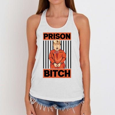 Funny Donald Trump Women's Knotted Racerback Tank