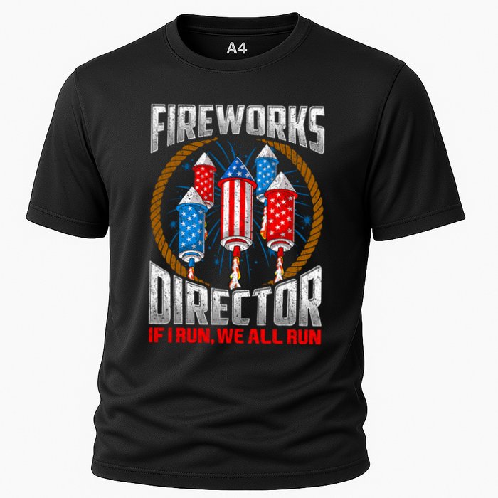 Firework Director Technician I Run You Run 4th Of July Performance Shirt
