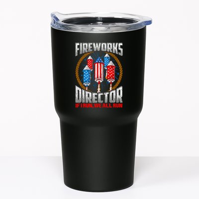 Firework Director Technician I Run You Run 4th Of July Tumbler
