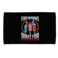 Firework Director Technician I Run You Run 4th Of July Microfiber Hand Towel