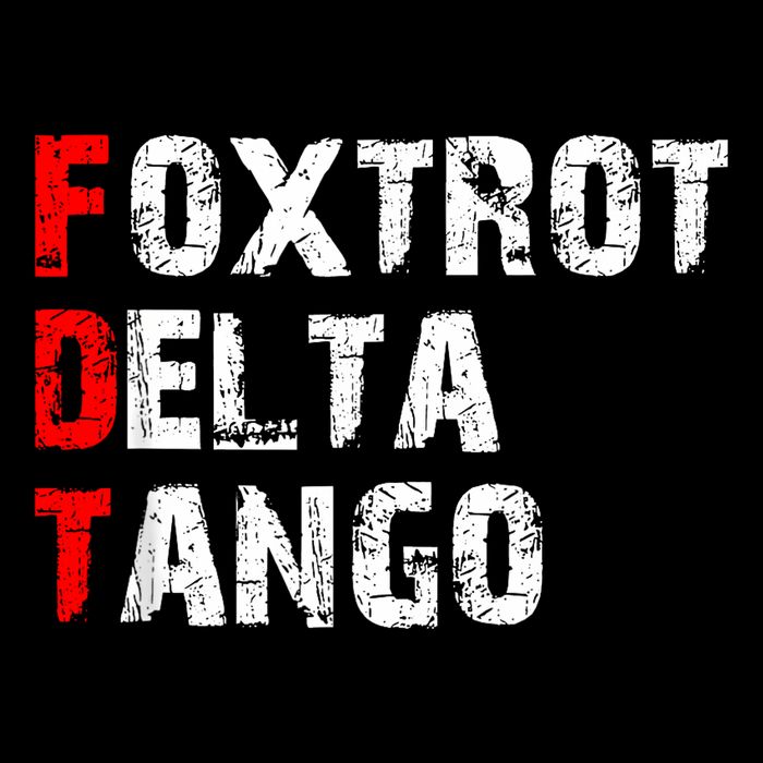 Foxtrots Delta Tangos Funny Foxtrots Delta Tangos Drawstring Bag
