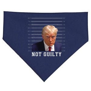 Free Donald Trump Mug Shot Republican President MAGA 2024 USA-Made Doggie Bandana