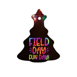 Field Day Tie Dye Field Day Fun Day Teachers Students Ceramic Tree Ornament