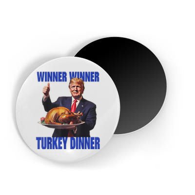 Funny Donald Trump Winner Winner Turkey Dinner Thanksgiving Magnet