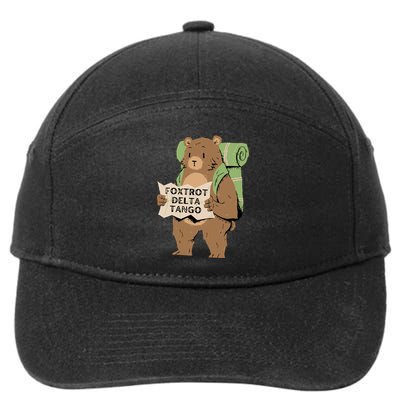Foxtrot Delta Tango 7-Panel Snapback Hat