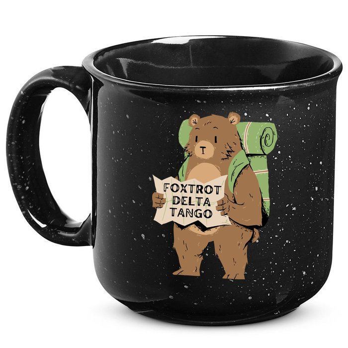 Foxtrot Delta Tango 15oz Campfire Ceramic Mug