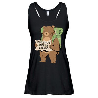 Foxtrot Delta Tango Ladies Essential Flowy Tank
