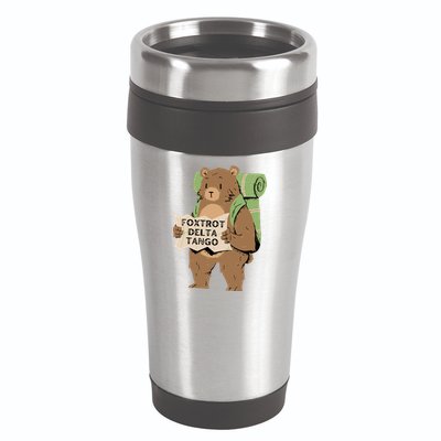 Foxtrot Delta Tango 16oz Travel Tumbler