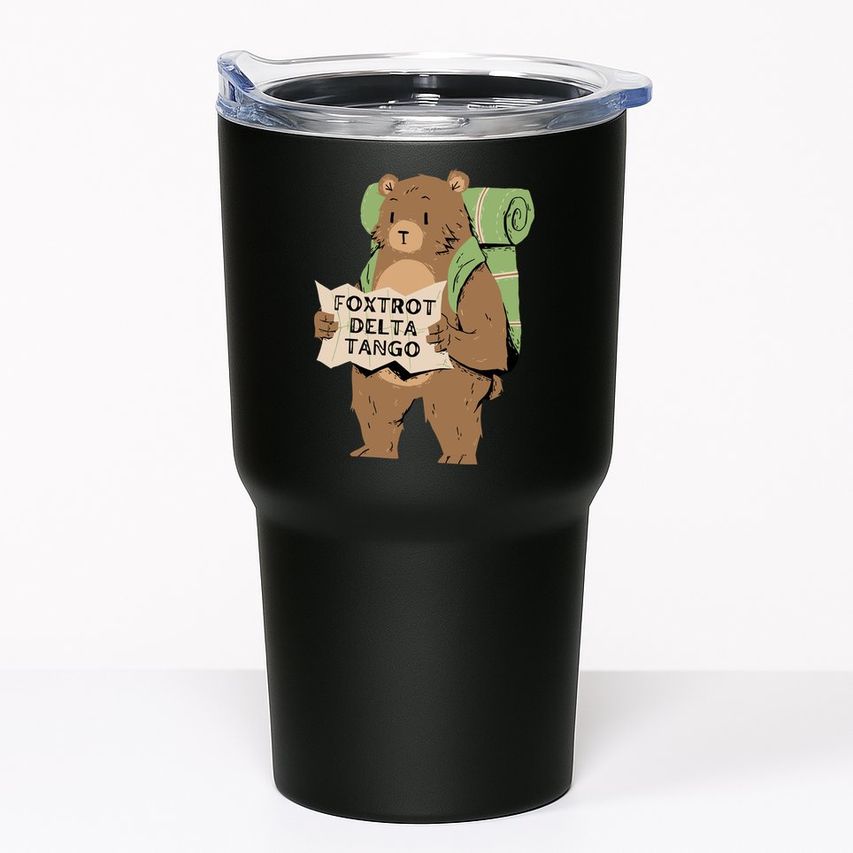Foxtrot Delta Tango Tumbler