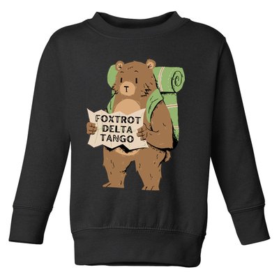 Foxtrot Delta Tango Toddler Sweatshirt