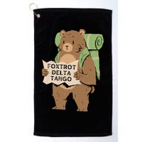 Foxtrot Delta Tango Golf Towel