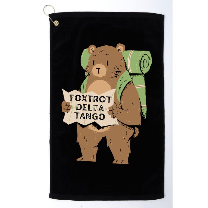 Foxtrot Delta Tango Golf Towel