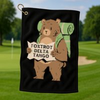 Foxtrot Delta Tango Golf Towel