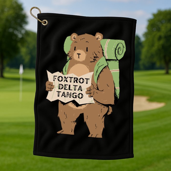 Foxtrot Delta Tango Golf Towel