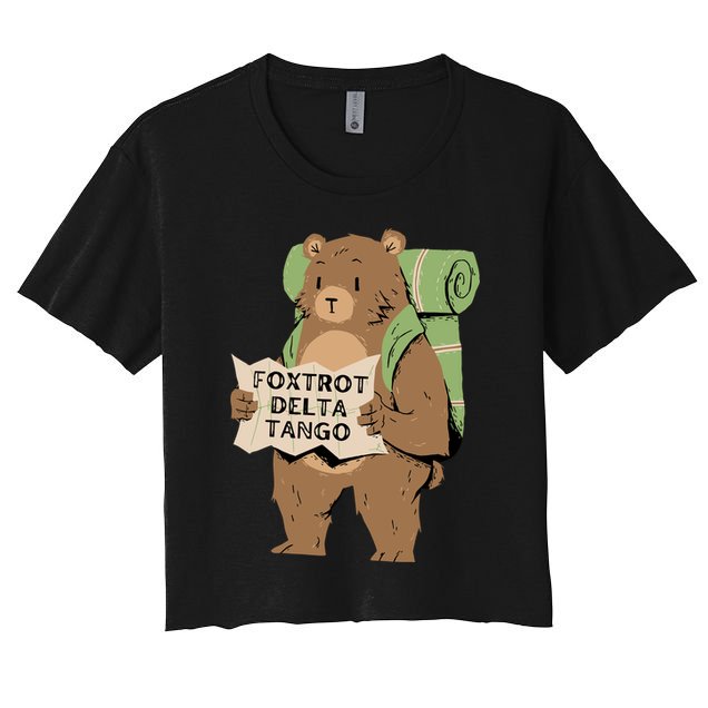 Foxtrot Delta Tango Crop Top