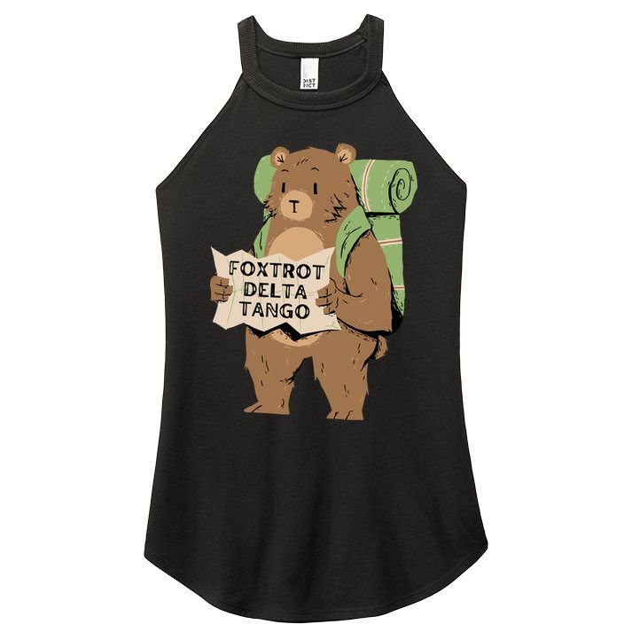 Foxtrot Delta Tango Women's Perfect Tri Rocker Tank