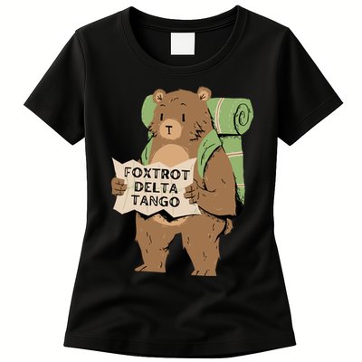Foxtrot Delta Tango Womens T-Shirt