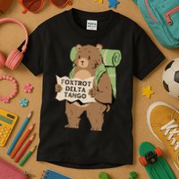 Foxtrot Delta Tango Kids T-Shirt