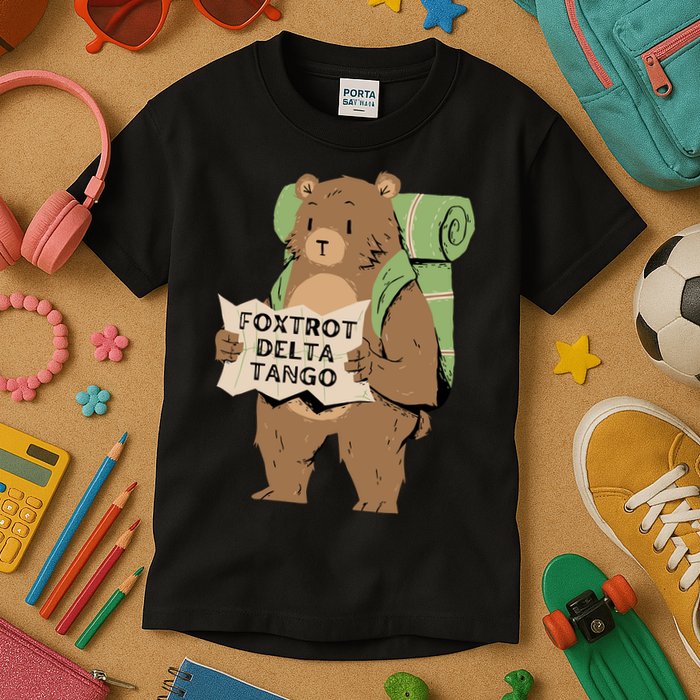 Foxtrot Delta Tango Kids T-Shirt