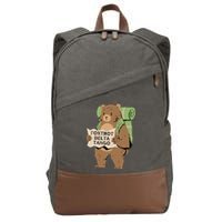 Foxtrot Delta Tango Cotton Canvas Backpack