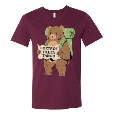 Foxtrot Delta Tango V-Neck T-Shirt