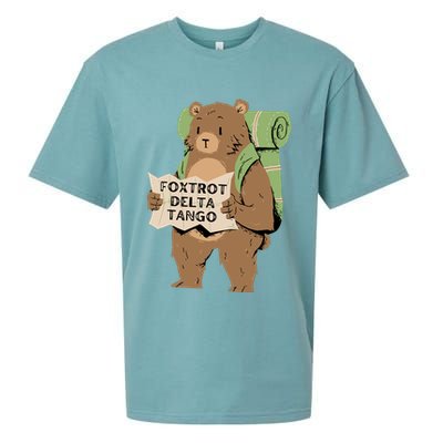 Foxtrot Delta Tango Sueded Cloud Jersey T-Shirt