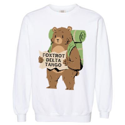 Foxtrot Delta Tango Garment-Dyed Sweatshirt