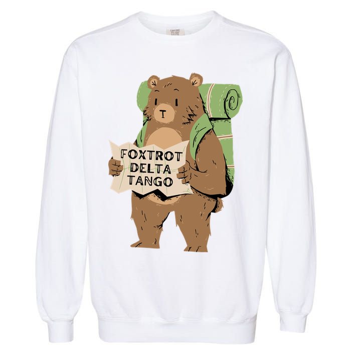 Foxtrot Delta Tango Garment-Dyed Sweatshirt