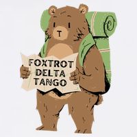 Foxtrot Delta Tango Garment-Dyed Sweatshirt