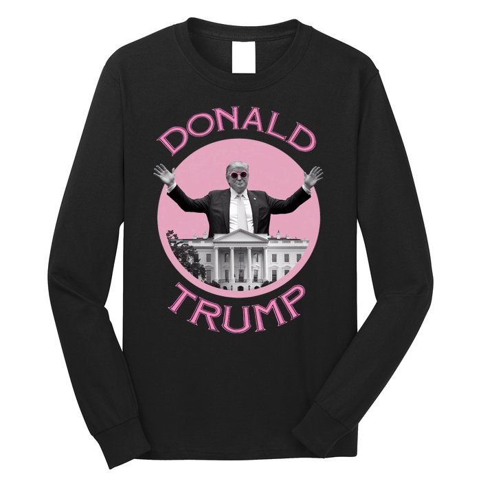 Funny Donald Trump 2024 Take America Back Long Sleeve Shirt