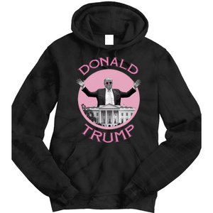 Funny Donald Trump 2024 Take America Back Tie Dye Hoodie