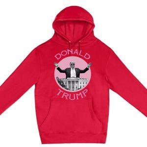 Funny Donald Trump 2024 Take America Back Premium Pullover Hoodie