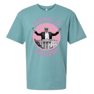 Funny Donald Trump 2024 Take America Back Sueded Cloud Jersey T-Shirt