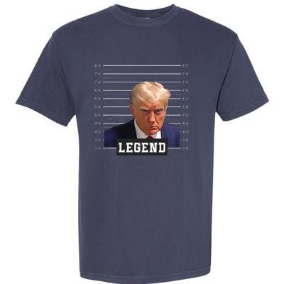 Free Donald Trump Mug Shot Republican President MAGA 2024 Garment-Dyed Heavyweight T-Shirt