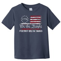 Foxtrots Delta Tangos Funny Foxtrots Delta Tangos Toddler T-Shirt