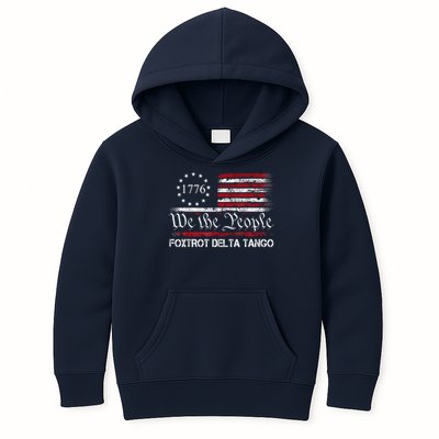 Foxtrots Delta Tangos Funny Foxtrots Delta Tangos Kids Hoodie