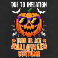 Funny Due To Inflation This Is My Halloween Costume 15oz Campfire Ceramic Mug