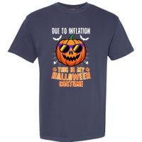 Funny Due To Inflation This Is My Halloween Costume Garment-Dyed Heavyweight T-Shirt