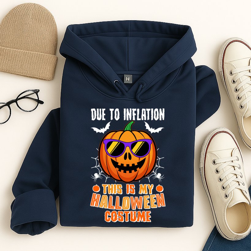Funny Due To Inflation This Is My Halloween Costume Hoodie