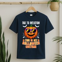 Funny Due To Inflation This Is My Halloween Costume T-Shirt