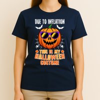 Funny Due To Inflation This Is My Halloween Costume T-Shirt