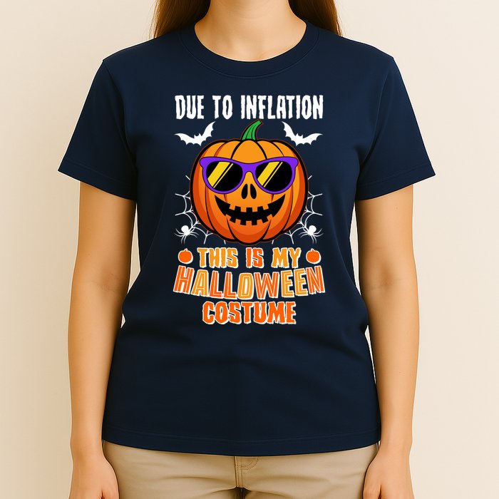 Funny Due To Inflation This Is My Halloween Costume T-Shirt