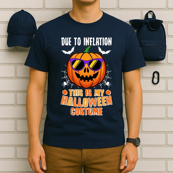 Funny Due To Inflation This Is My Halloween Costume T-Shirt