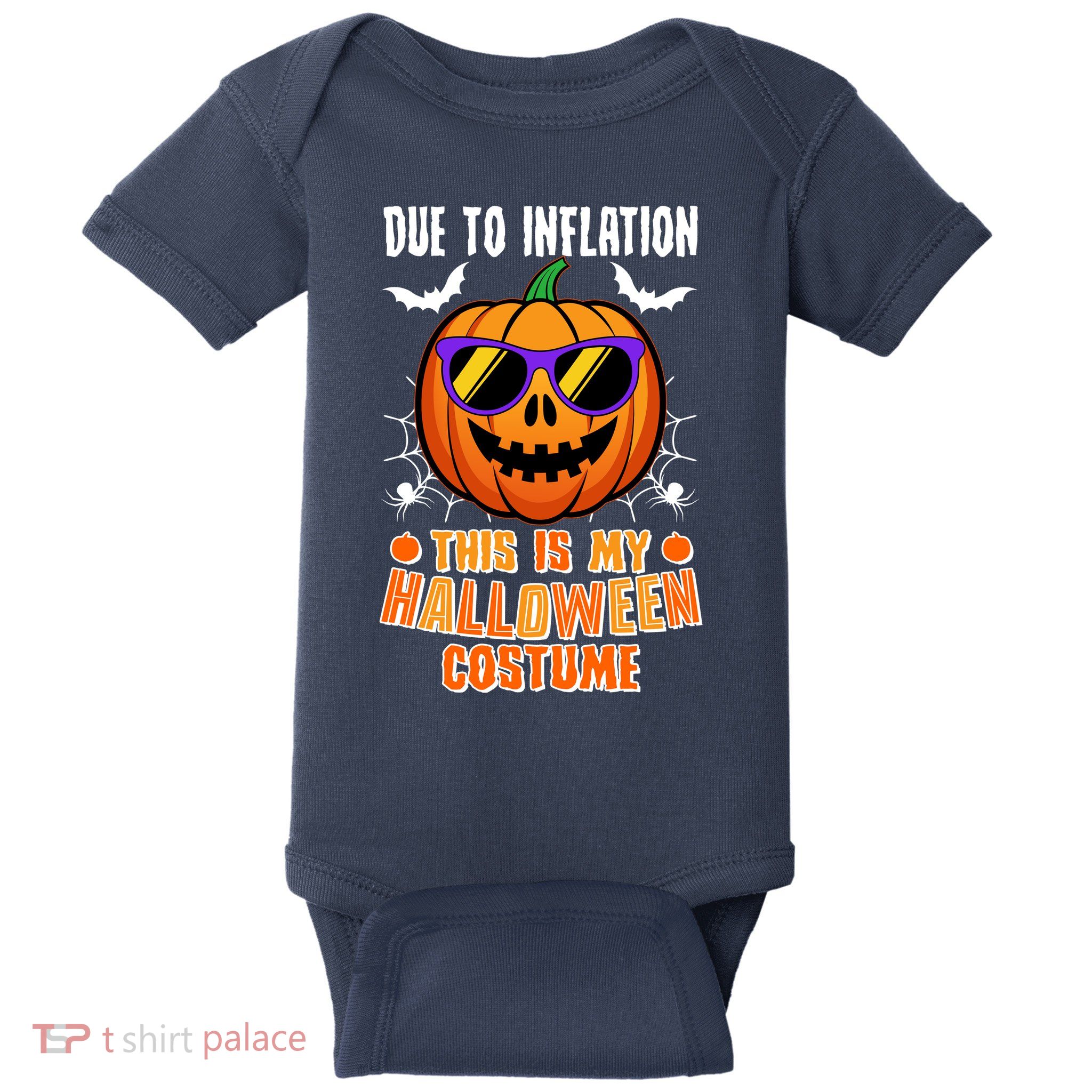 Funny Due To Inflation This Is My Halloween Costume Baby Bodysuit