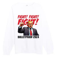 Fight Donald Trump 2024 Republicans Maga Usa Elections Premium Crewneck Sweatshirt