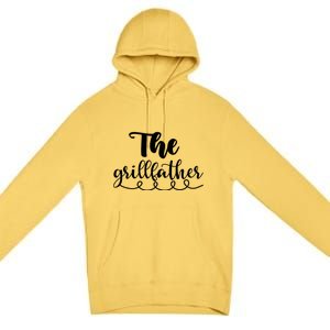 Fathers Day , The Grillfather Premium Pullover Hoodie