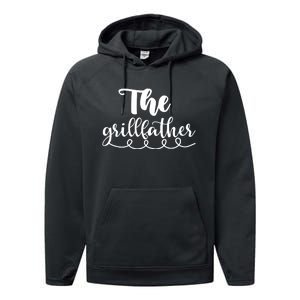 Fathers Day , The Grillfather Performance Fleece Hoodie